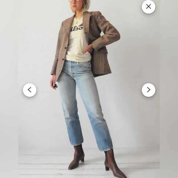 VTG 1980s tweed Brooks Bros blazer - Picture 2 of 7